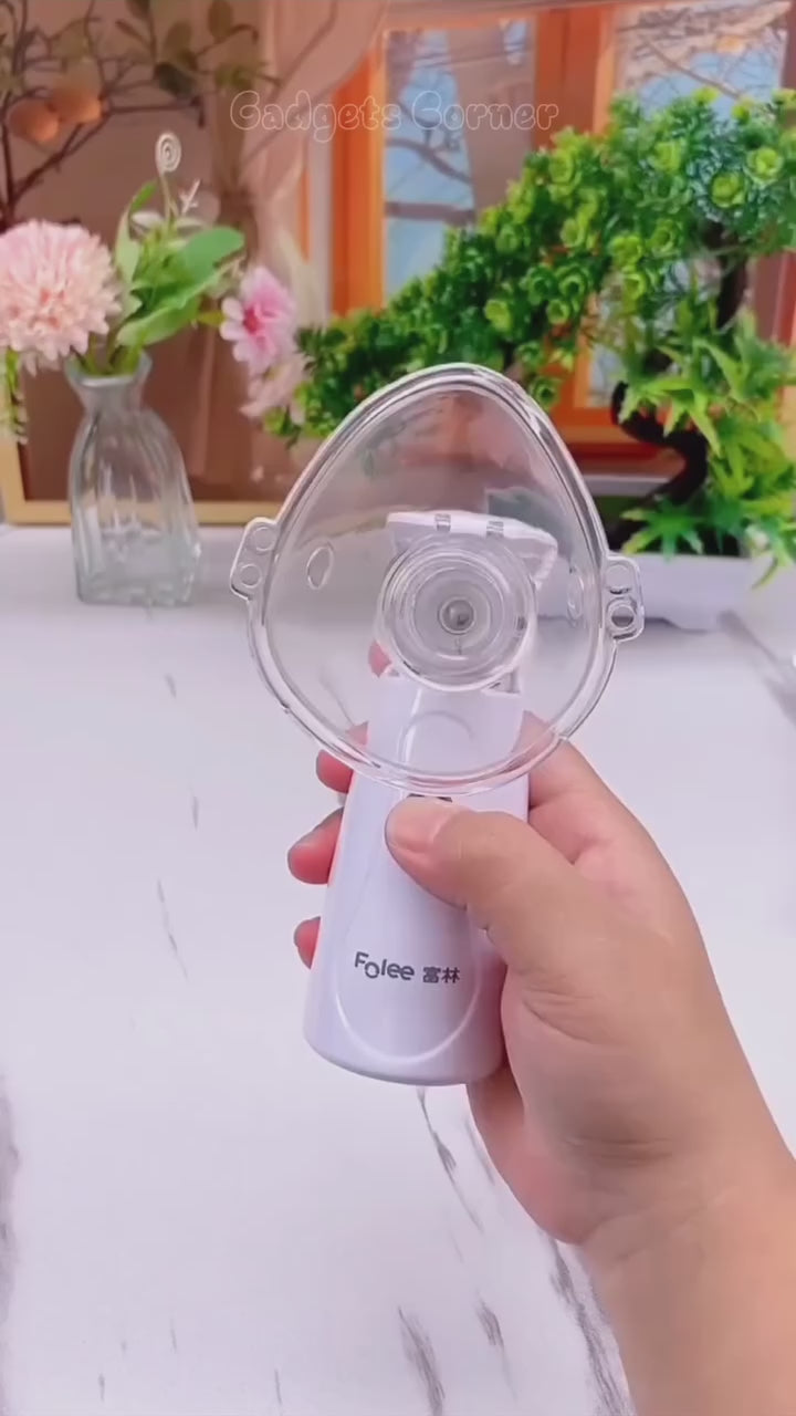 Portable Mini Nebulizer - Handheld Mesh Nebulizer for Adults & Kids